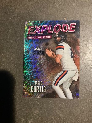 2026 Leaf Metal FB Jared Curtis Explode Onto the Scene #4/6 Vanderbilt
