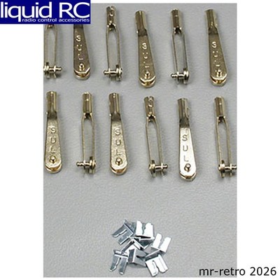 Sullivan Products 527 2-56 Gold-N-Clevises 12