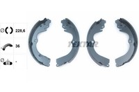 Bremsbackensatz Hinten Textar 91045901 Passend FÜR Subaru TrommelbremsbelÄGe