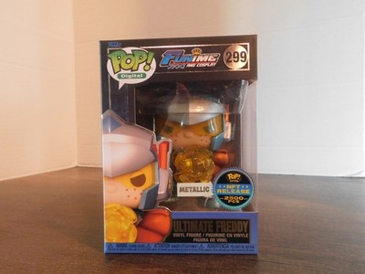 Funko Pop Digital Funime & Cosplay Royalty Metallic Ultimate Freddy #299 2500 Pc