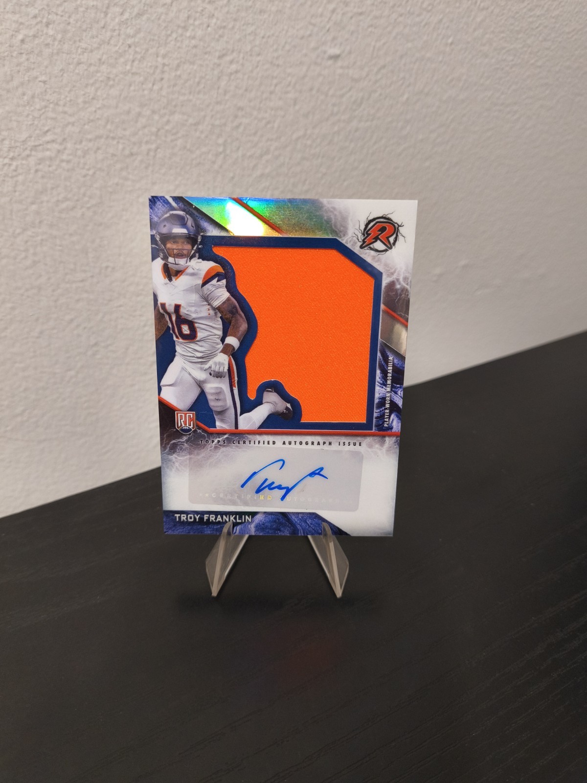 Troy Franklin Topps Resurgence Resurgence Rookie Patch Autographs #RPATF Base