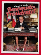 MINI LOCANDINA CIAK - FILM BENVENUTO PRESIDENTE! - CLAUDIO BISIO