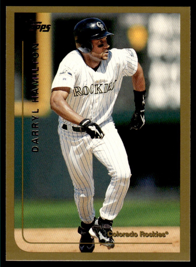 1999 Topps Darryl Hamilton Colorado Rockies #289 21521