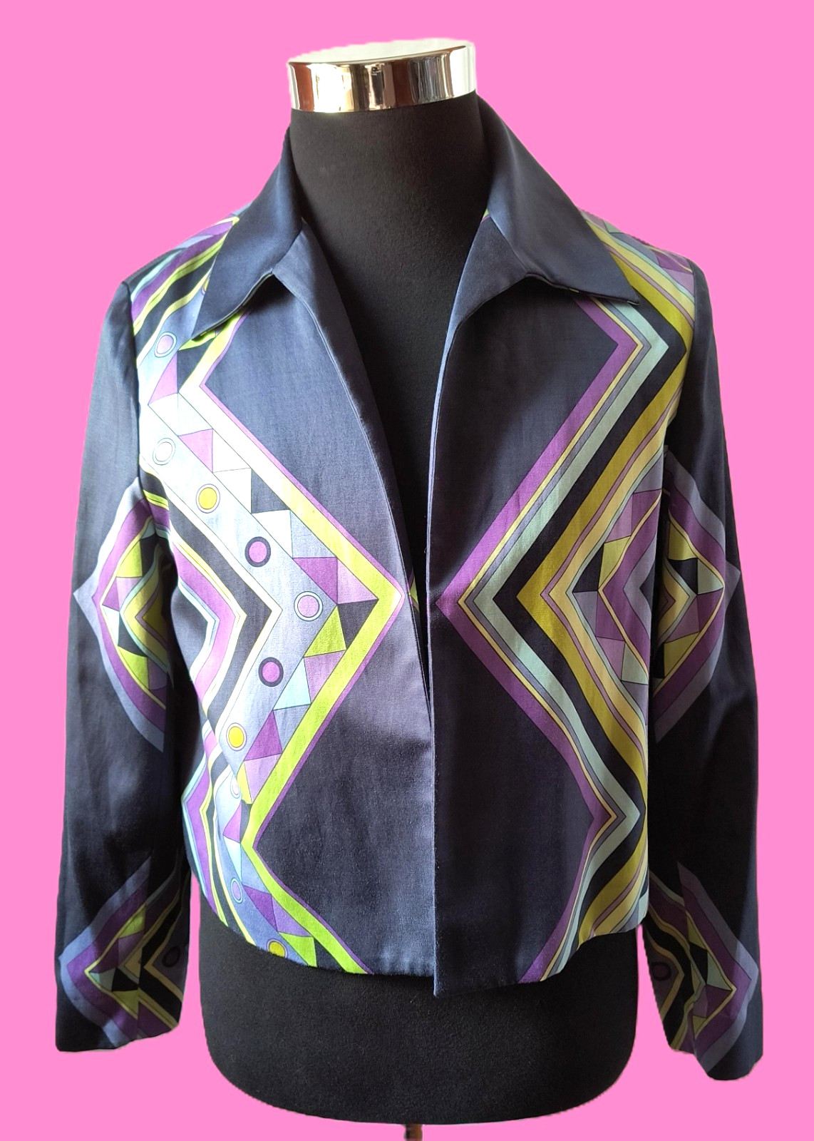 Infinity Studio Silk Blend Short Jacket Women's S… - image 18