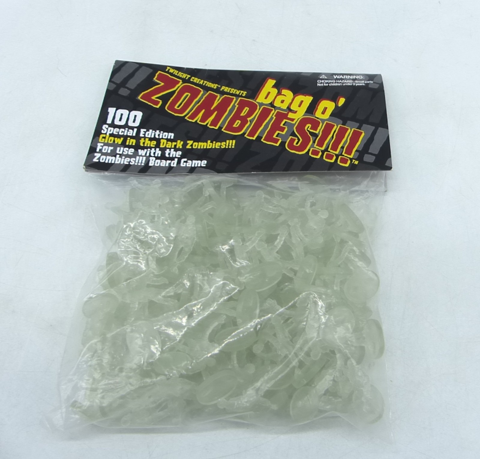 Figura bago' Zombies 100 piezas edición especial Glow in the Dark