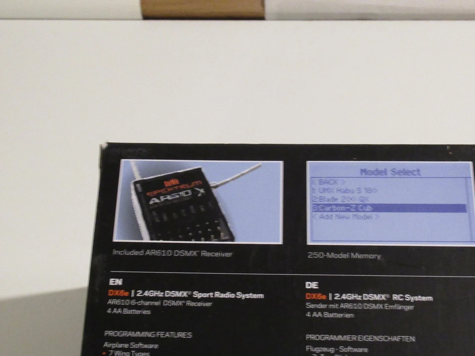 2,4 GHz Fernsteuerung Typ DX6e von Spektrum - Bild 3 von 4