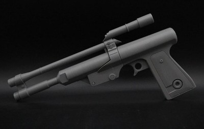E11 Boba Fett Blaster 33cm inspiriert von Star Wars 3D Druck Cosplay FanProp DIY