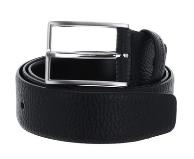 strellson Leather Belt 3,5 W110 Gürtel Black schwarz Neu