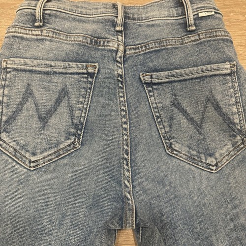 MOTHER Women’s Jeans The Hustler Sneak On The Road Wash High Rise Denim Size 25 - Picture 9 of 11