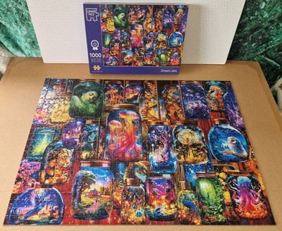 1000-teiliges Puzzle namens DREAM JARS, von CORNER PIECE PUZZLES.
