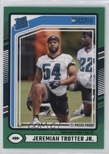 2024 Panini Donruss Rated Rookie Green Press Proof Jeremiah Trotter Jr #334 14ql