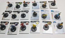 Heroclix - Cable  Domino  more - Marvel - Wizkids - Lot of 18 with Cards