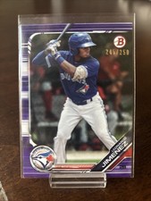 2019 Bowman Draft - Chrome Leonardo Jimenez #BDC-78 Purple Refractor /250 (RC)