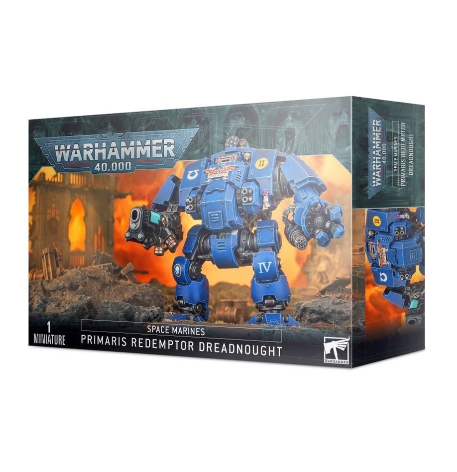 Игровая мастерская Warhammer 40K Космические десантники Примарис Редемптор Дредноут 48-77