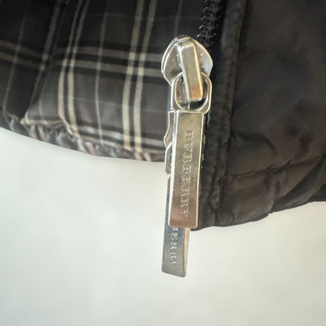 BURBERRY BLACK LABEL Down Jacket Black Size M From Japan thumbnail 5