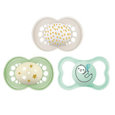 Variety Pack Baby Pacifier, Includes 3 Types of Pacifiers, Nipple Shape Hel