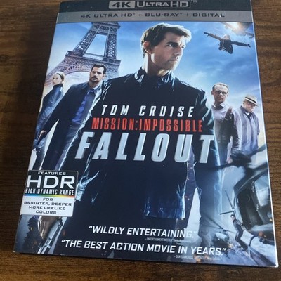 Mission: Impossible - Fallout 4K Ultra HD Blu-ray DVD (2018)