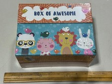 Box of Awesome! Postcards, bookmarks, recognition awards, stickers