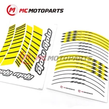 Yellow 17 inch GP02 Wheel Sticker For Ducati 959 Panigale 2015-2019