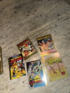 Vtg Mickey Mouse Walt Disney Trading Cards VGC 500+ Cards New From Same Box