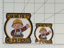 Bob The Builder Sticker 3” 2 Sticker Lot Funny Laptop Notebook Window Decal