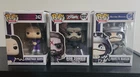 3 Funko Pop! Rocks - Marilyn Manson #154 Rob Zombie  #137 Jonathan Davis #242