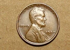 1937   S    Mint Lincoln Wheat Cent   ACTUAL  COIN                   90425201-06