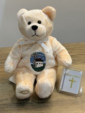 Orsacchiotti Santi Dio Benedica la Nostra Chiesa Orso Ecclesia Community Series Raro Nuovo con etichette