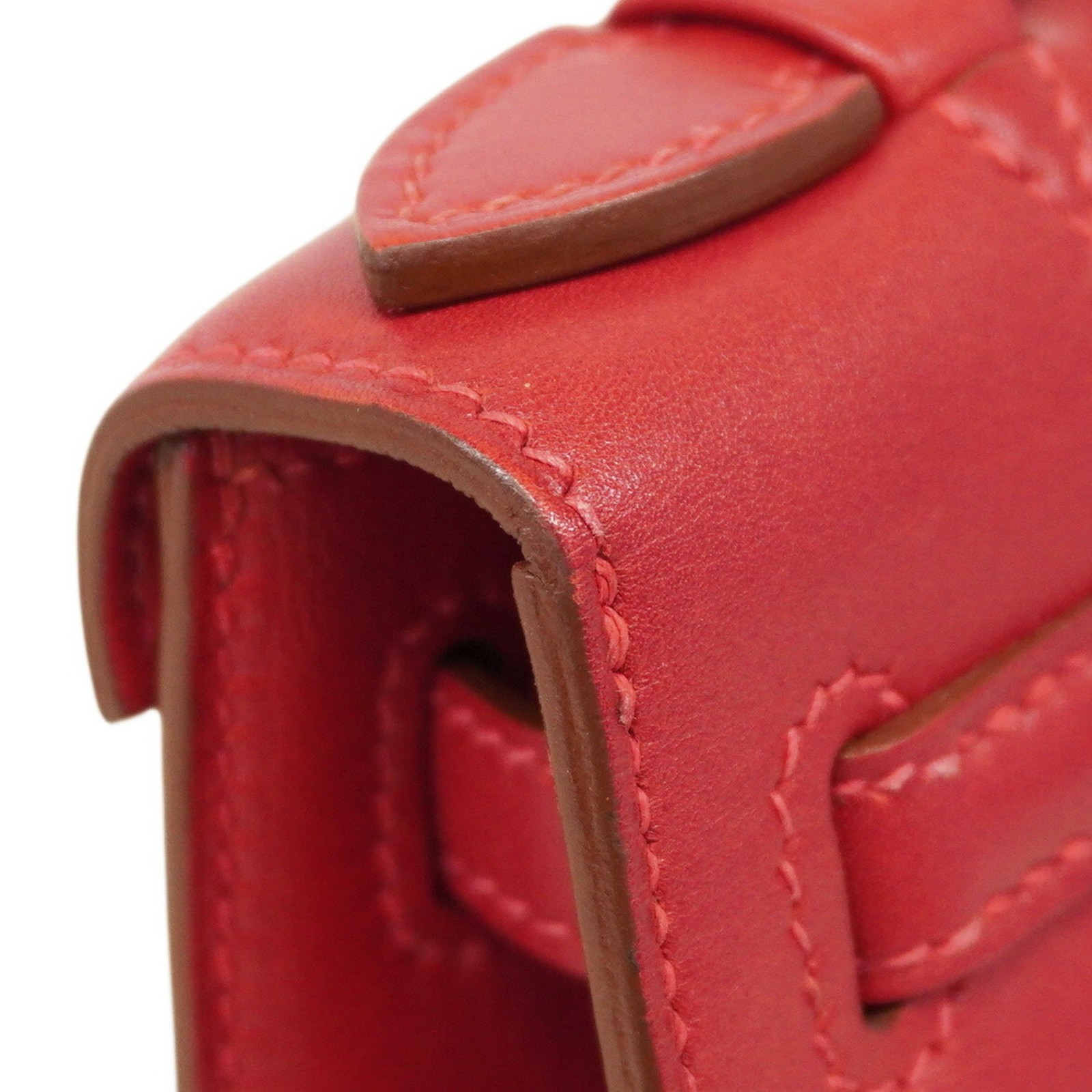 Hermes Hermès handbag, Kelly Swift Rouge vif, Pochette, N engraved... GZl1fcc0 thumbnail 7