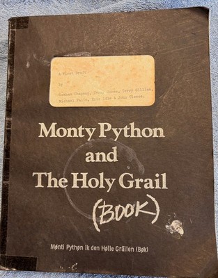 MONTY PYTHON AND THE HOLY GRAIL (BOOK): MONTY PYTHON'S By Graham Chapman & John