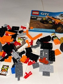 LEGO City #60146 Stunt Truck br Built set. No box. Retired Set.