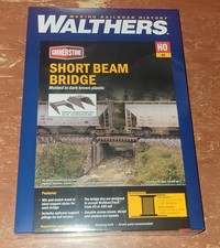 Walthers HO Scale Short Beam Bridge Kit NIB