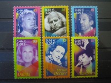 🧿 - FRANCE - ANNÉE  2001  SERIE COMPLETE  N° 3391/3396 - TIMBRES NEUFS**