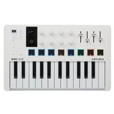 Arturia MiniLab 3 Hybrid MIDI Keyboard Controller with USB Cabe MK3