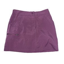 32 Degrees Small Cool Tech Women's Skort Pockets Purple Activewear NEW