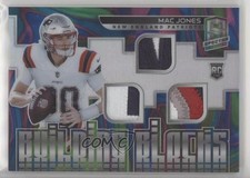 2021 Panini Spectra Building Blocks Neon Marble Prizm 2/4 Mac Jones #BB-MJ 1d59