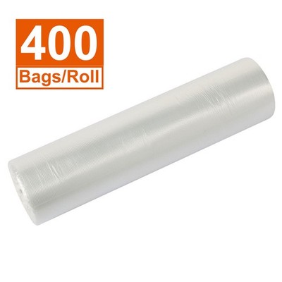 10''X14'' Plastic Produce Bags 400/Roll on Roll Bread & Grocery Clear Bag BPA Free