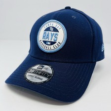New Era 39THIRTY MLB Tampa Bay Rays Mens Fitted Baseball Hat Cap Mens Size L/XL