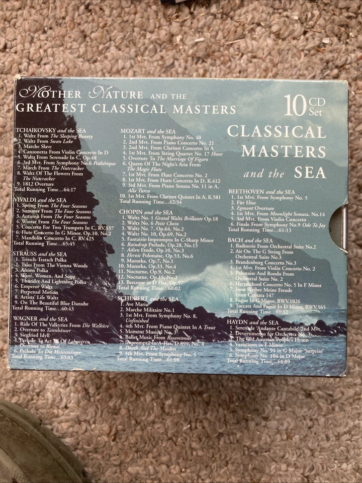 Mother Nature and the  Greatest Classical Masters 10 CD Set London Symphony - Image 2 of 3