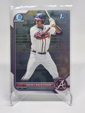 2022 Bowman Chrome Prospects Mahki Backstrom Atlanta Braves #BCP-121
