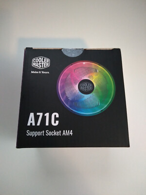 Cooler Master A71C CPU Air Cooler Support Socket AM4