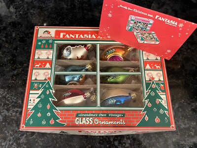 Christopher Radko Fantasia '' New Castle Woods'' Reflektor Ornamente *selten*