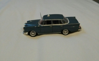 City Mercedes 220 SE Taxi Athen 1/43 CT018 Vitesse blau guter Zustand 