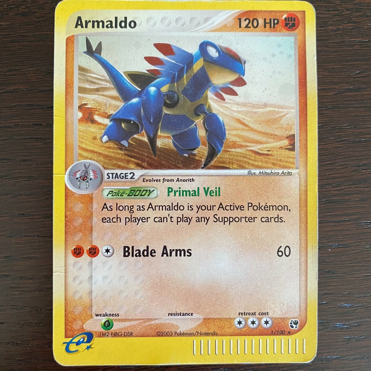 armaldo pokemon card value Armaldo | 1/100 | Holo Rare | Pokemon Card | Sandstorm