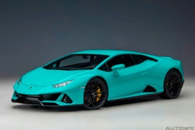 79211 AUTOart 1:18 Lamborghini Huracan EVO turquoise blue 79211 AUTOart 1:18 Lamborghini Huracan EVO turquoise blue