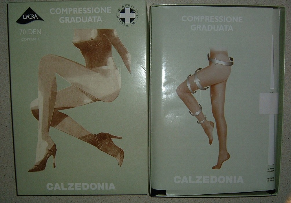 CALZEDONIA CALZE COLLANT COMPRESSIONE GRADUATA TAGLIA E COLORE A