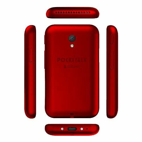 POCKETALK S Translator Global Communication eSIM (2years) 74 languages Red - Image 2 of 4