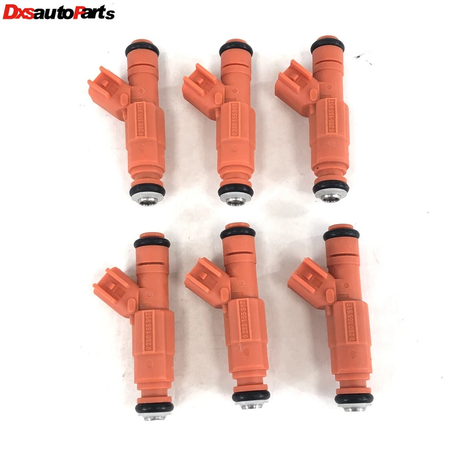 6 peças injetor de combustível para 03-04 Ford Crown Victoria/Lincoln Town Car 4.6L V8 - Imagem 2 de 4