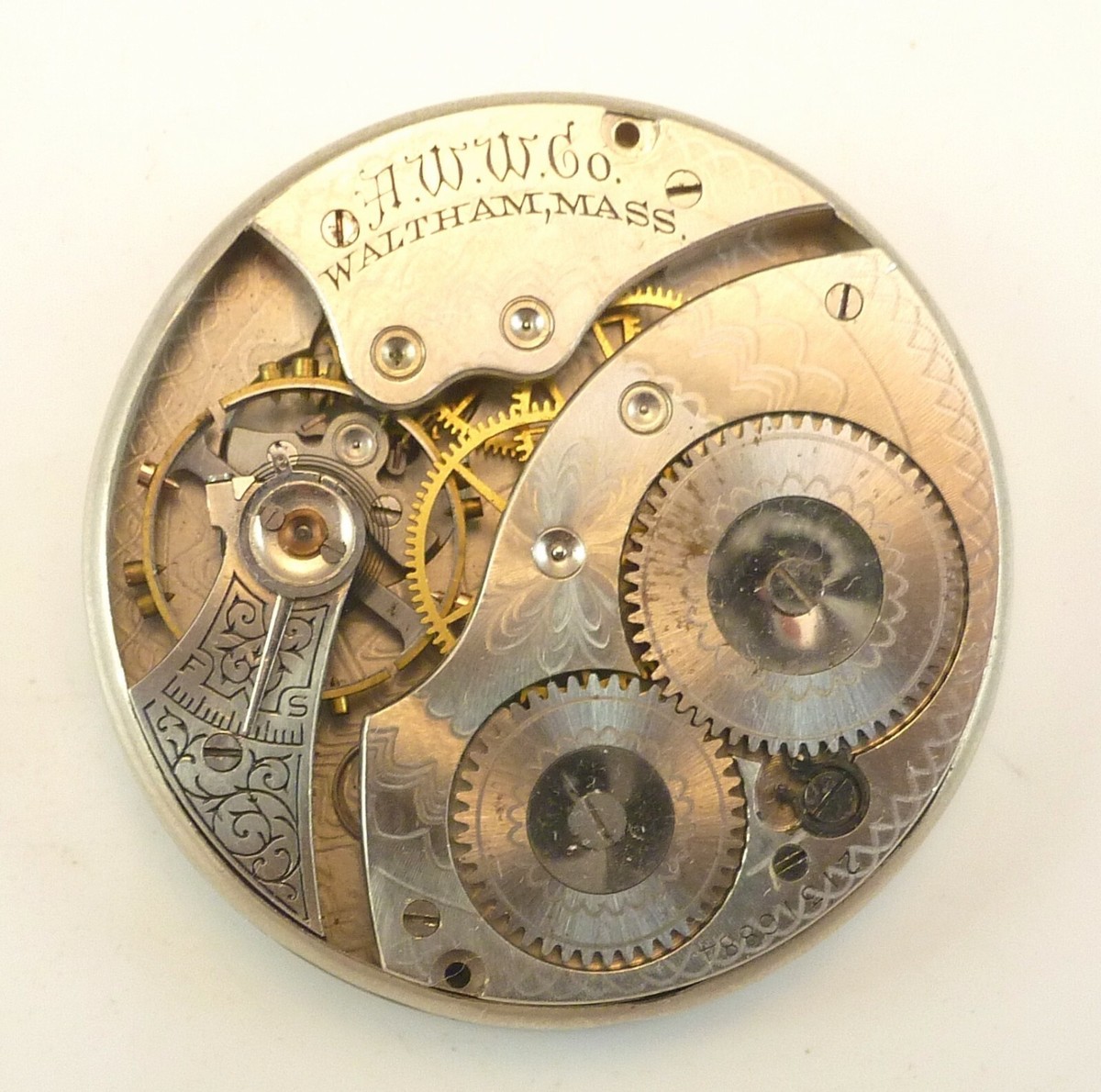 Waltham Mass Waltham Pocket Watch Repair Antique Waltham 210