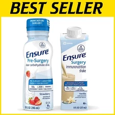 Ultimate Pre and Post-Surgery Nutrition Package: Ensure Drinks & Immuno Shakes